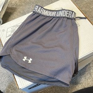 UA running shorts